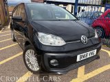 Black Volkswagen UP 1.0 Move up! Hatchback 5 Door