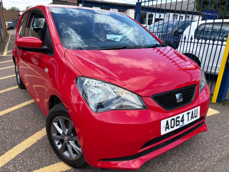 Red 2014 SEAT Mii 64 plate 1.0 I TECH Hatchback 3dr Petrol Manual 60 ps in St. Neots