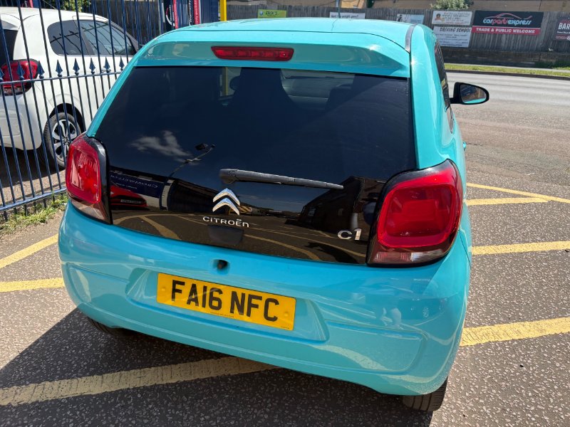 2016 Citroen C1 Hatchback 1.2 PureTech Flair Hatchback 3dr Petrol Manual Euro 6 82 ps