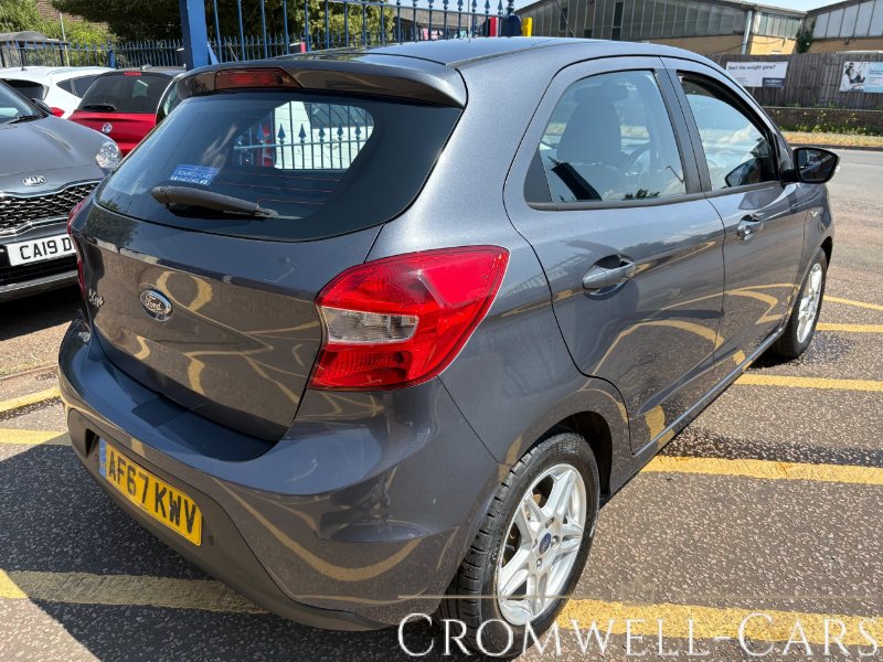 2017 Ford Ka 1.2 Ti-VCT Zetec Hatchback 5dr Petrol Manual Euro 6 85 ps