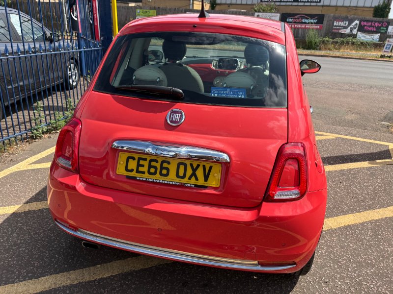Pink Fiat 500 66 plate 1.2 Lounge Hatchback 3 Door - 20 road tax