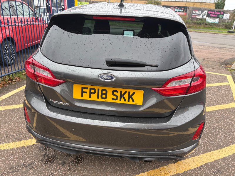 Grey 2018 Ford Fiesta 1.0T EcoBoost ST-Line Hatchback 3dr Petrol Manual Euro 6 s/s 125 ps in St. Neots