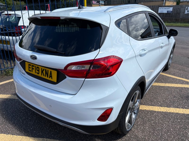White 2019 Ford Fiesta 1.0T EcoBoost GPF Active X Hatchback 5dr Petrol Manual Euro 6 s/s 140 ps in St. Neots