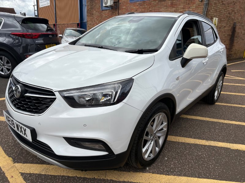 White Vauxhall Mokka X 1.4i Turbo ecoTEC Active SUV 5 Door Euro 6 140 ps