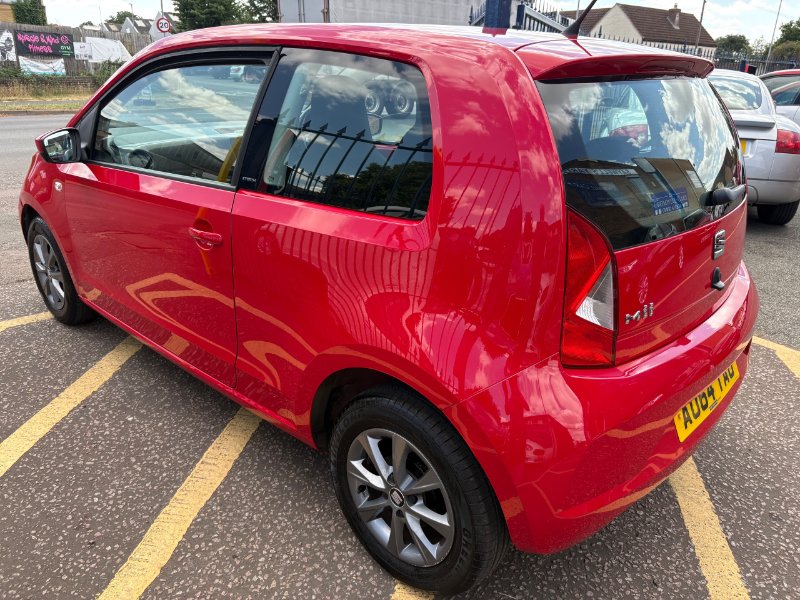 Red SEAT Mii 64 plate 1.0 I TECH Hatchback 3dr Petrol Manual 60 ps