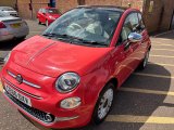 Pink 2016 Fiat 500 66 plate 1.2 Lounge Hatchback 3 Door - 20 road tax in St. Neots