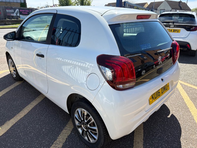 2016 Peugeot 108 Hatchback 1.0 Access Hatchback 3dr - 20 Road Tax