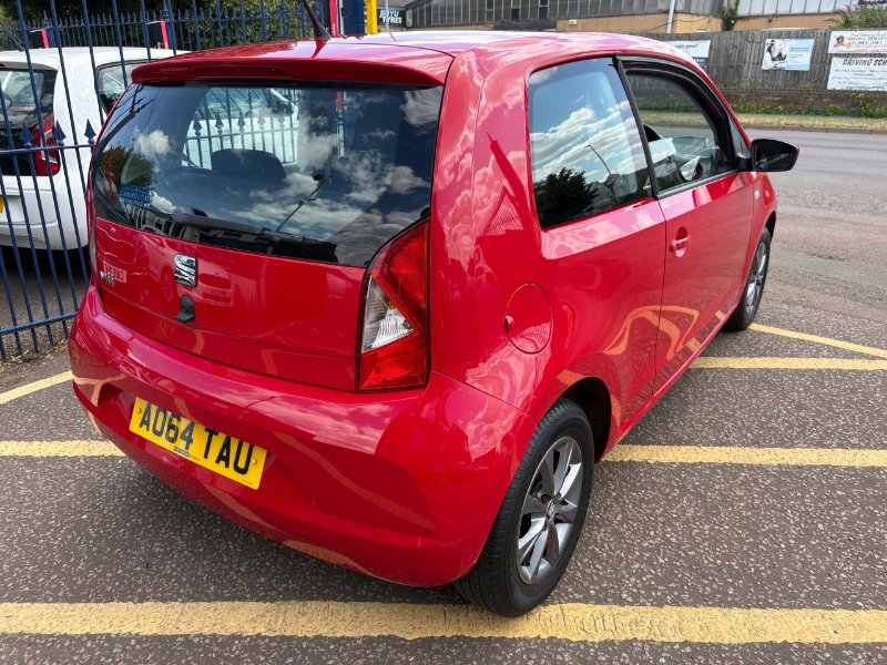 2014 SEAT Mii Hatchback 64 plate 1.0 I TECH Hatchback 3dr Petrol Manual 60 ps