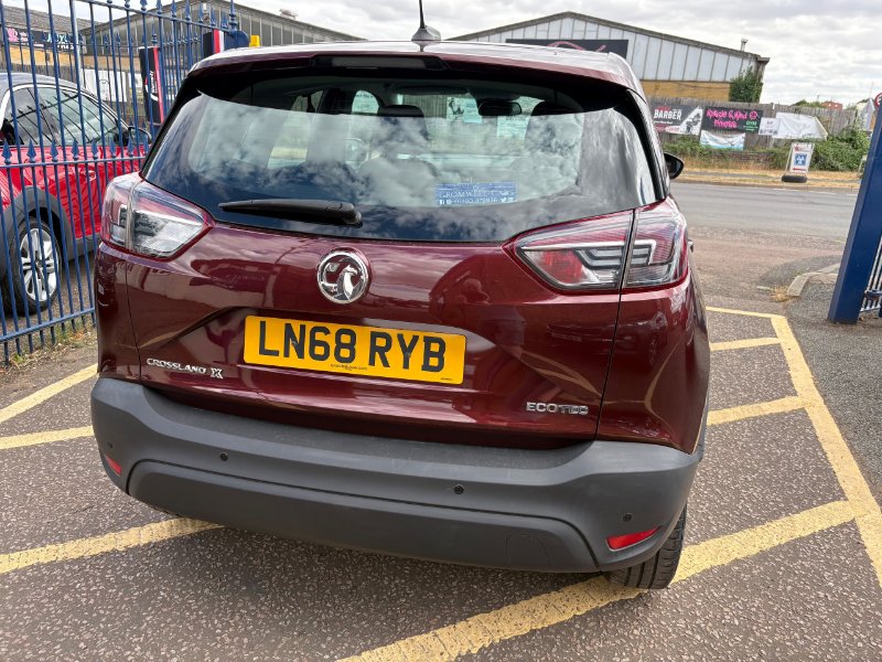 2018 Vauxhall Crossland X SUV 68 plate 1.2 Turbo ecoTEC SE Nav SUV 5 Door 110 ps