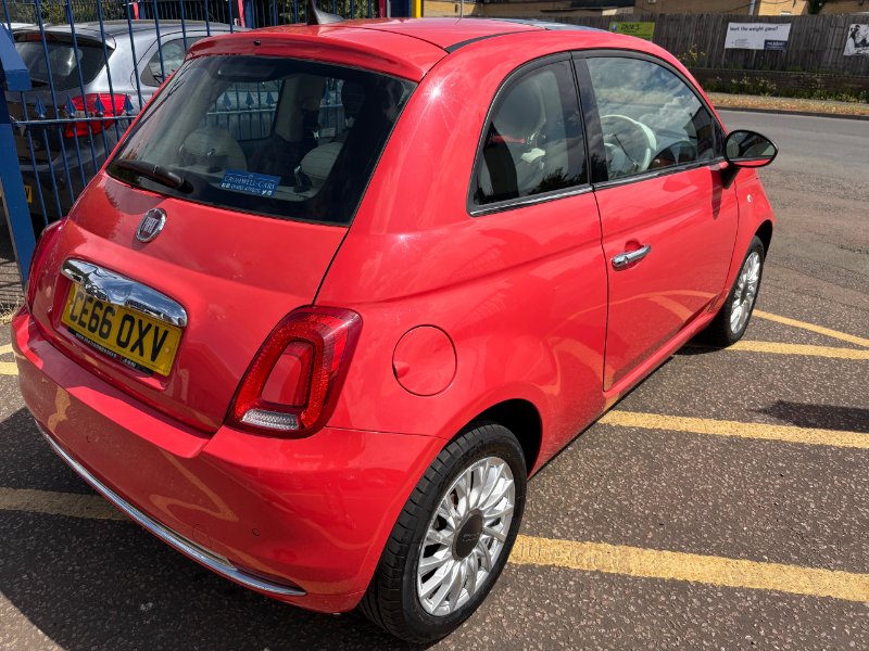 2016 Fiat 500 66 plate 1.2 Lounge Hatchback 3 Door - 20 road tax