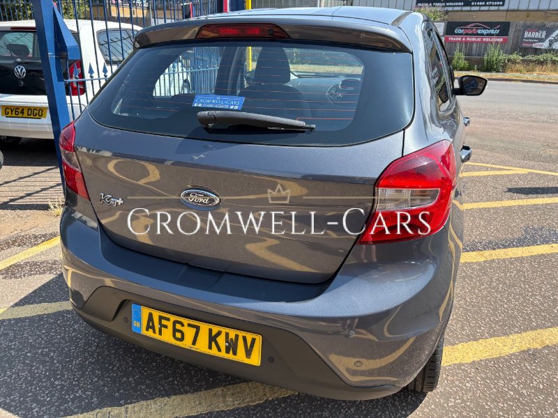 Grey Ford Ka 1.2 Ti-VCT Zetec Hatchback 5dr Petrol Manual Euro 6 85 ps